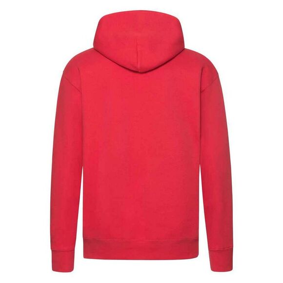 Fruit of the Loom MensHoodie / Red Crewneck